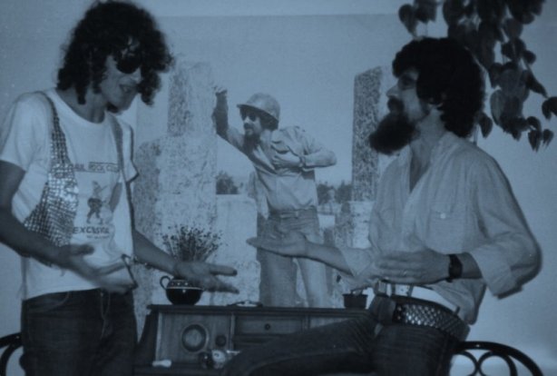 1981 - Primeira visita à casa de Raul Seixas. Macarronada & Blues no Brooklin, São Paulo.